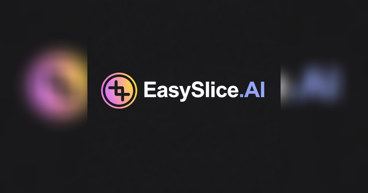 Screenshot of EasySlice.AI, Turns new YouTube uploads into auto-posted short clips